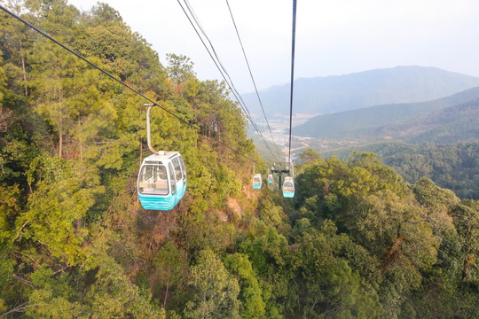 腾冲云峰山 灵验山 云峰山索道