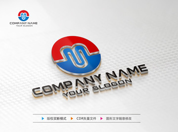 M字母LOGO设计