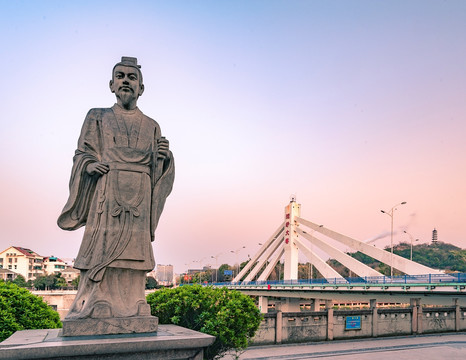 西施故里景区 范蠡像