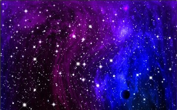 紫色星空背景