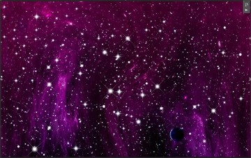紫色星云圖