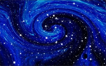 漩渦星空吊頂壁紙
