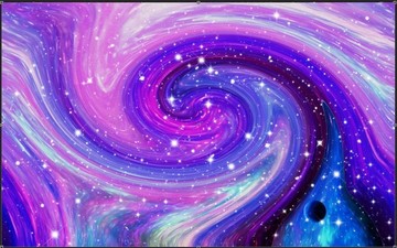 絢麗宇宙星空天花貼圖