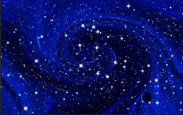 絢麗宇宙星空軟膜