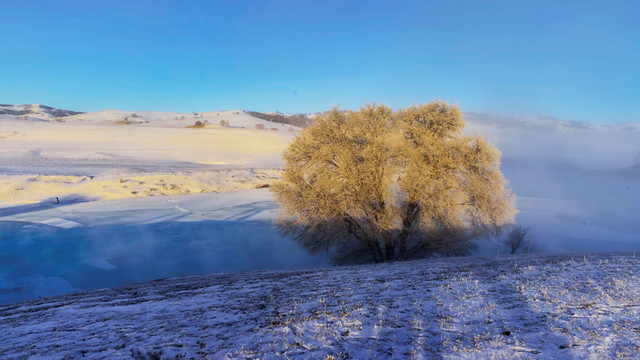 冰雪坝上