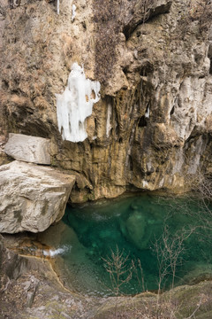 云台山 冰瀑