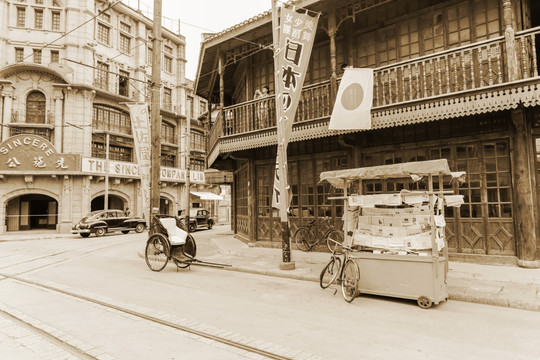 老上海旧上海建筑街景