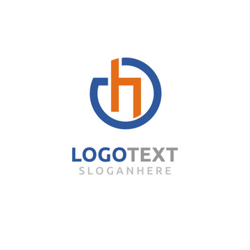 H字母 標志logo