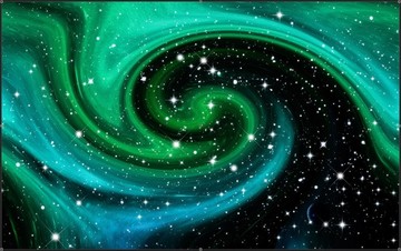 星空漩渦軟膜貼圖