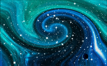 漩渦星空壁紙圖案