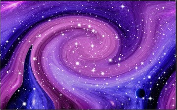 漩渦星空壁紙圖案