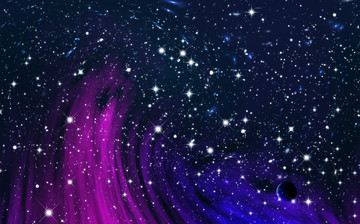 夢幻宇宙太空星空圖
