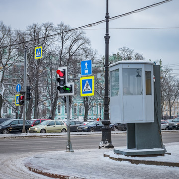 交通路口 圣彼得堡