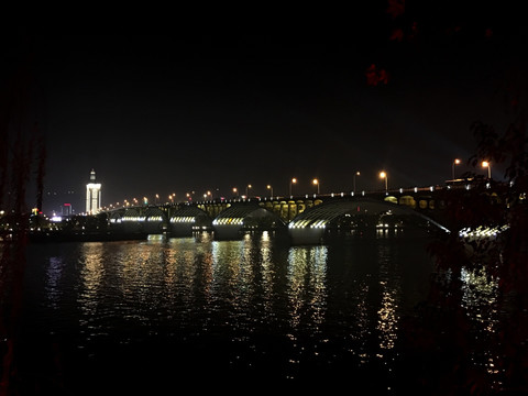 橘子洲大桥夜景