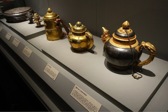 藏族茶具 西藏博物馆