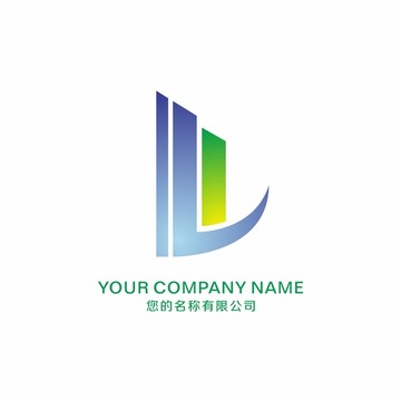 字母l logo标志