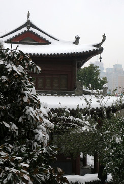 米公祠雪景