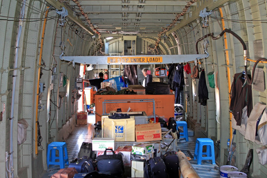 米26直升机 机舱内部