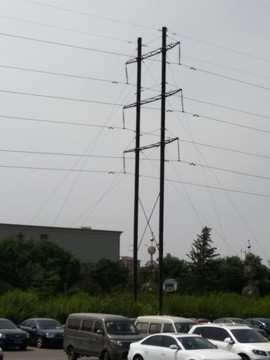 电线杆电线塔高压杆