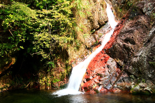 钦州八寨沟风光 山泉