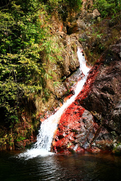 钦州八寨沟风光 山泉