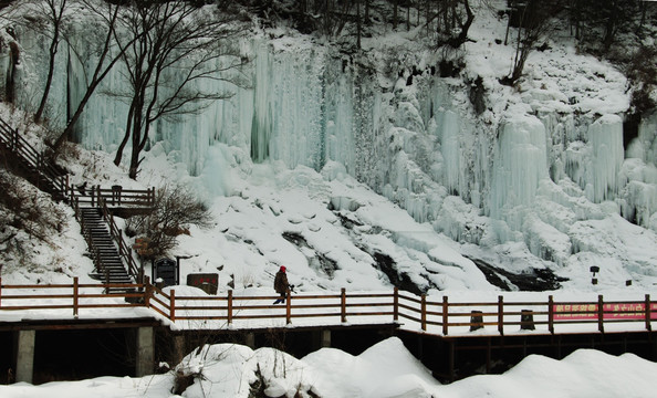 雪乡风景十五道沟行走