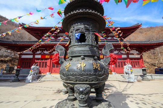 本溪财神寺 本溪财神庙 财神庙