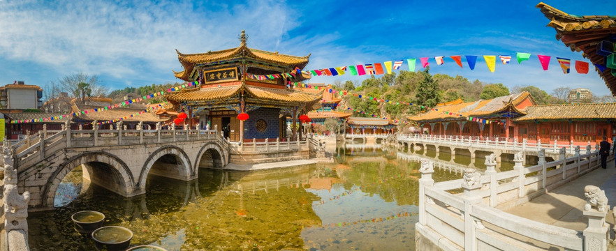 圆通寺 全景大画幅