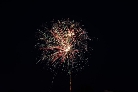 烟花 插图 背景 节日 庆祝