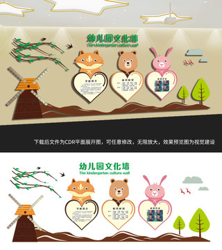 幼兒園文化 墻