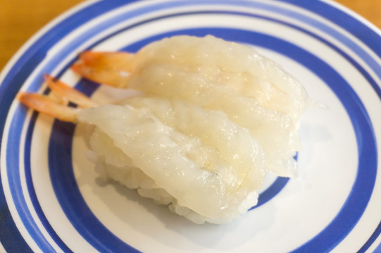 生虾寿司