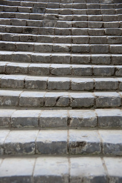 古代方砖台阶背景