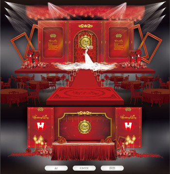紅色婚禮 中式婚禮 主題婚禮