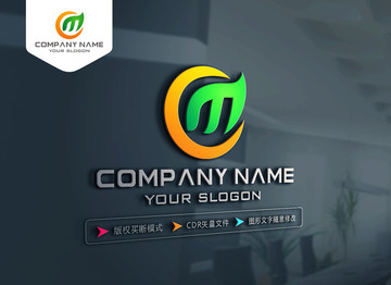 M字母LOGO設(shè)計