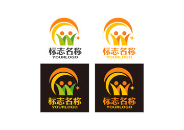 學校兒童教育標志