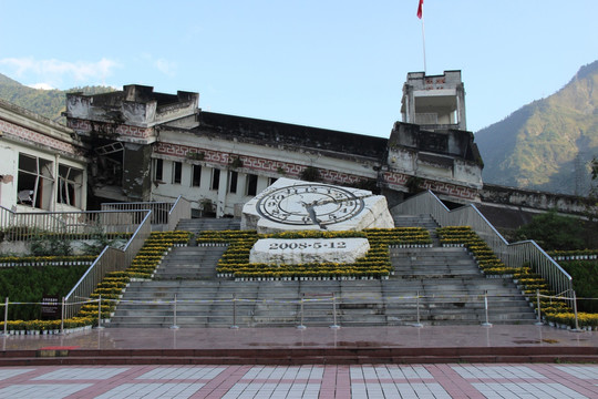 汶川地震遗址