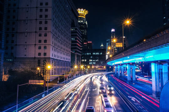 城市夜景