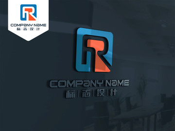 HR LOGO 原創(chuàng)設(shè)計(jì) 標(biāo)志