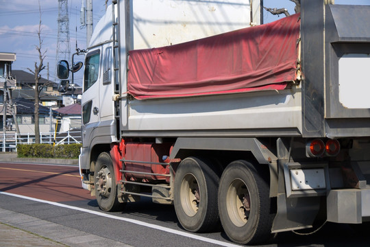 重型翻斗车 自动卸货卡车