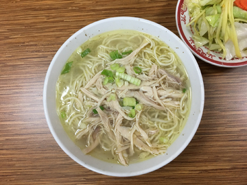 鸡丝面 面条 泡菜