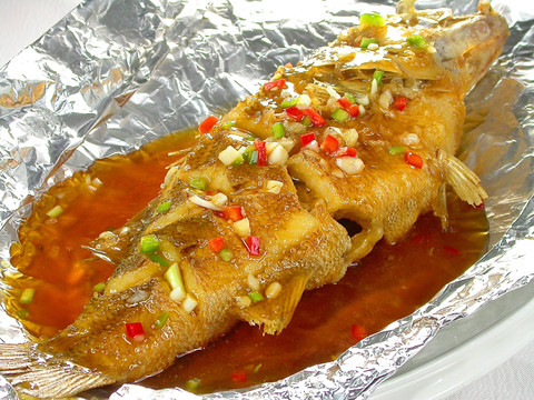 錫紙鱸魚