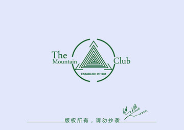 登山俱乐部logo