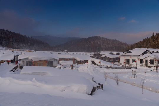 林海雪原  雪乡