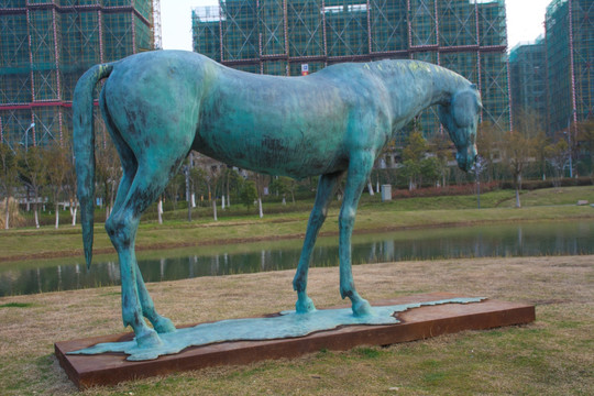 芜湖雕塑公园 马