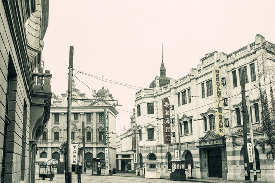 老上海 旧上海场景