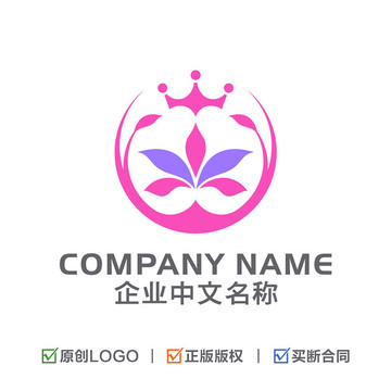 花朵 皇冠LOGO