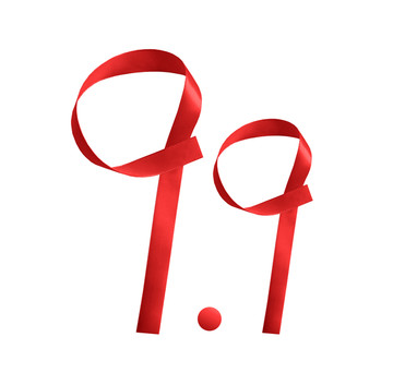 絲帶數(shù)字99