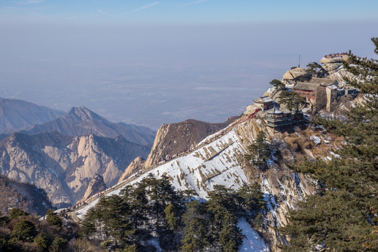 西岳华山 华山西峰