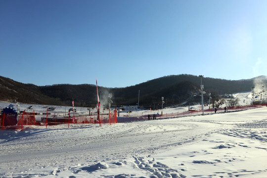 滑雪场地 冰雪旅游 休闲滑雪