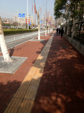 城市人行街道